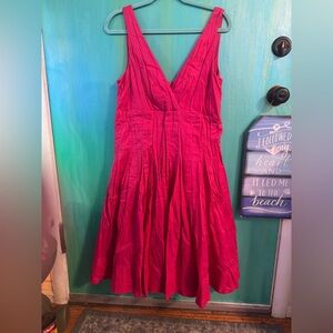 1950’s Style A Line Multiple Layers Dress American Living Plus Sized